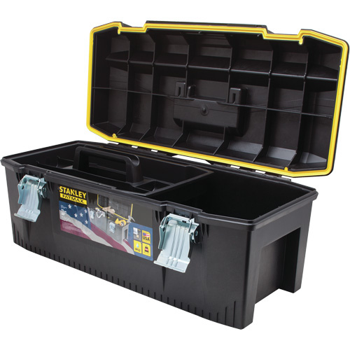 Stanley Tools 028001L FatMax® Structural Foam Tool Box, 28" W x 12-1/2" D x 11" H, Black/Yellow - (Each)