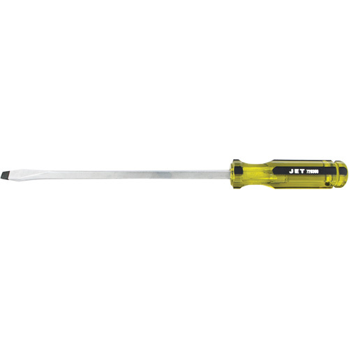 JET 720360 Slot Jumbo Handle Screwdriver, 3/8", 10" L, Plastic Handle - (Each)