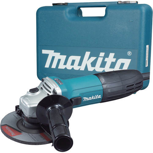 Makita GA5030K Angle Grinder with Thumb Switch & Case, 5", 120 V, 6 A, 11000 RPM - (Each)