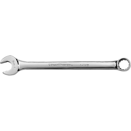 Gearwrench 81734 Long Pattern Combination Wrench, 12 Point, 1-1/8", Chrome Finish - (Each)