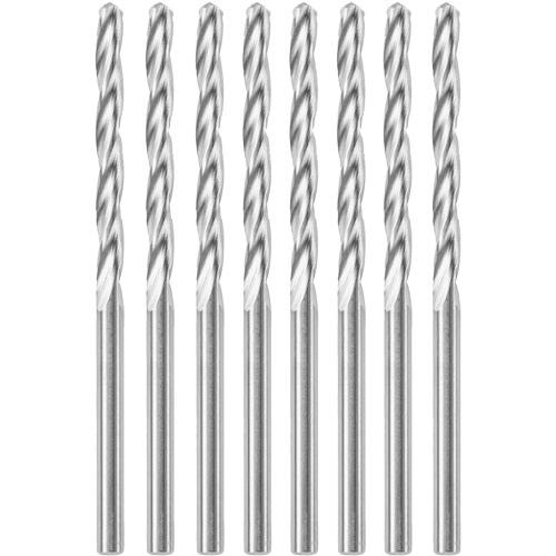 Robert Bosch ZB8 8-Piece Standard Point Spiral Saw Bit with 1/8" Diameter, 1/8", 1" Flute - (Pack of 10)