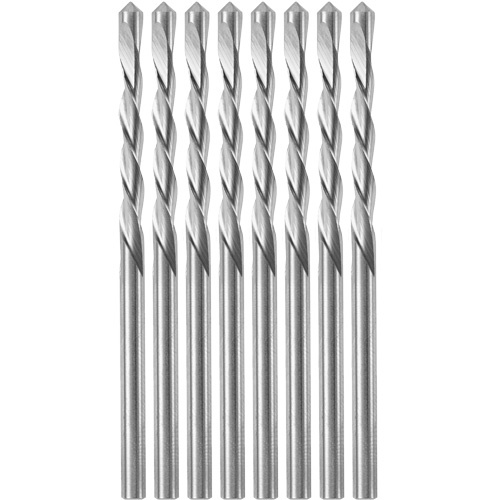 Robert Bosch GP8 8-Piece Guidepoint Spiral Saw Bit with 1/8" Diameter, 1/8", 3/4" Flute - (Pack of 10)