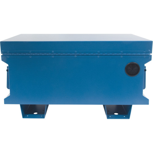 Aurora Tools UAY672 Jobsite Tool Box, 33" x 20-3/10" x 18-3/10", Steel, Blue - (Each)