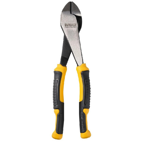 DEWALT DWHT82797 Laser Hardened Diagonal Cutting Pliers, 8" L - (Each)