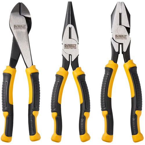 DEWALT DWHT82799 Laser Hardened Pliers Set, 3 Pieces - (Each)