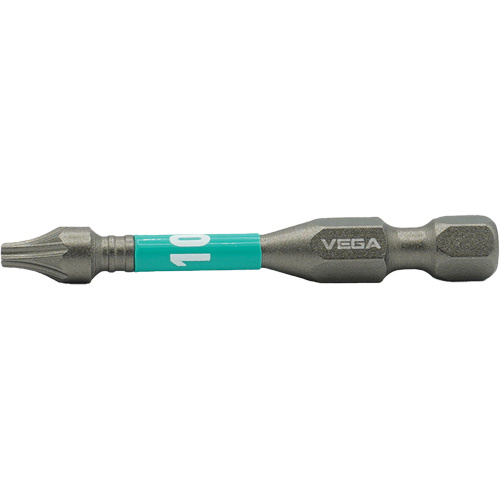 Vega T150T10A Impactech® Power Bit, Torx, T-10 Tip, 1/4" Drive Size, 2" Length - (Each)