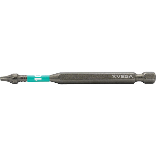 Vega T190T10A Impactech® Power Bit, Torx, T-10 Tip, 1/4" Drive Size, 3-1/2" Length - (Each)