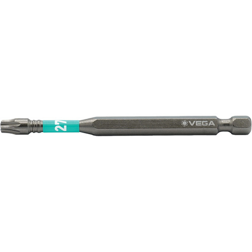 Vega T190T27A Impactech® Power Bit, Torx, T-27 Tip, 1/4" Drive Size, 3-1/2" Length - (Each)