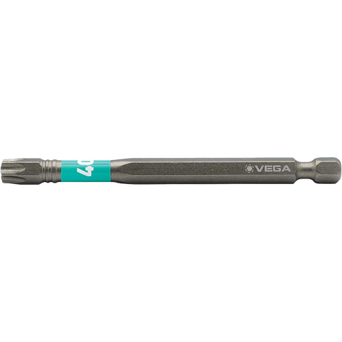 Vega T190T40A Impactech® Power Bit, Torx, T-40 Tip, 1/4" Drive Size, 3-1/2" Length - (Each)