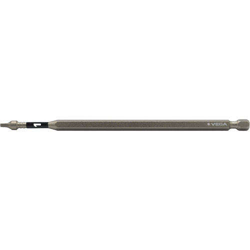 Vega T1150R1A Impactech® Power Bit, Square, #1 Tip, 1/4" Drive Size, 6" Length - (Each)