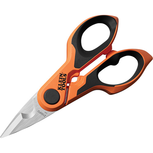 Klein Tools 2100FO Compact Cable Stripping Electrician Scissors - (Each)