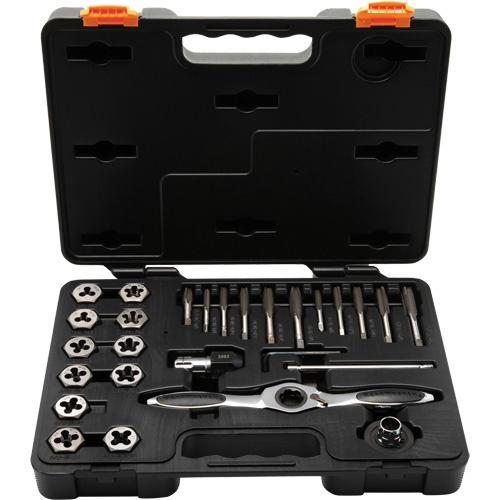 Gearwrench 82813 SAE Ratcheting Tap & Die Set, 27 Pieces - (Each)