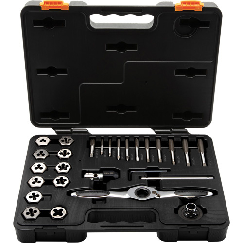 Gearwrench 82814 Metric Ratcheting Tap & Die Set, 27 Pieces - (Each)
