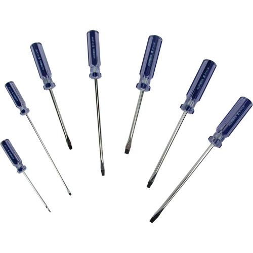 Aurora Tools UAZ512 Slotted Screwdriver Kit, 7 Pcs. - (Each)