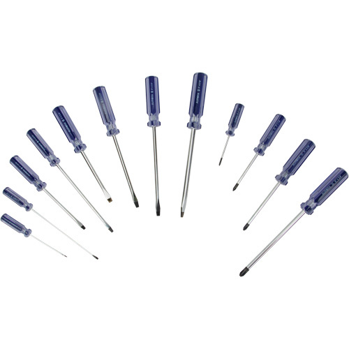 Aurora Tools UAZ514 Slotted & Philips Screwdriver Kit, 12 Pcs. - (Each)