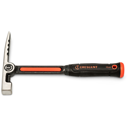Crescent CHSBK15 Brick Hammer, 15 oz., Solid Steel Handle, 7" L - (Each)