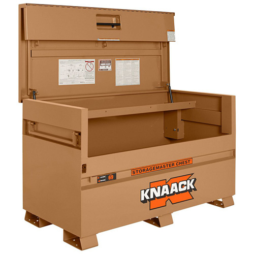 Knaack 69-KL Model 69 Piano Box with Padlock, 60" W x 30" D x 34-1/4" H, Tan - (Each)