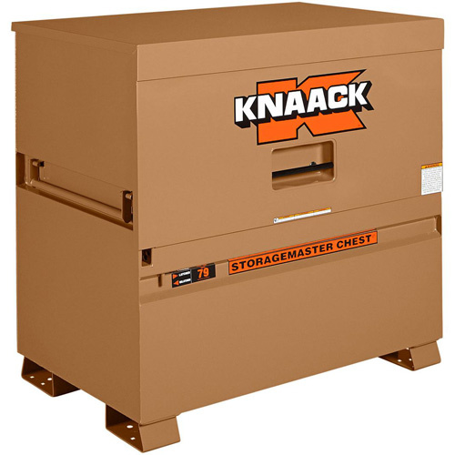 Knaack 79-KL Model 79 Piano Box with 2 Padlocks, 48" W x 30" D x 49" H, Tan - (Each)