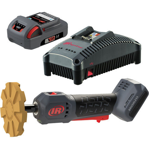 Ingersoll Rand G3241-K1 20V Cordless Adhesive Remover Kit with 4" Pad & Battery - (Each)