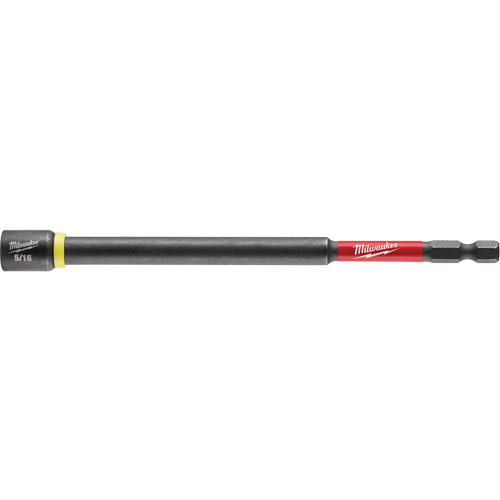 Milwaukee 49-66-4683 SHOCKWAVE Impact Duty Nut Driver, 5/16" Tip, 1/4" Drive, 6" L, Magnetic - (Pack of 10)
