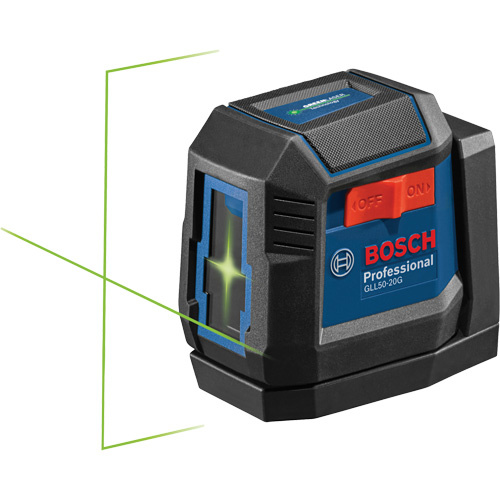 Robert Bosch GLL50-20G Green-Beam Self-Leveling Cross-Line Laser - (Each)