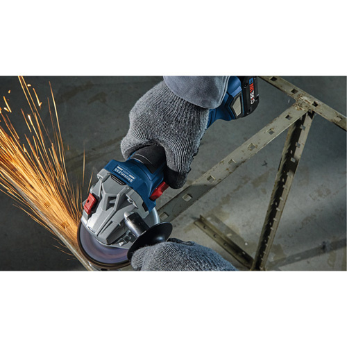 Robert Bosch GWS18V-8N Brushless Angle Grinder with Slide Switch, 4-1/2" Wheel, 18 V - (Each)