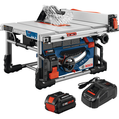 Robert Bosch GTS18V-08N14 PROFACTOR 18V 8-1/4 In. Portable Table Saw Kit, 18 V, 5500 RPM - (Each)
