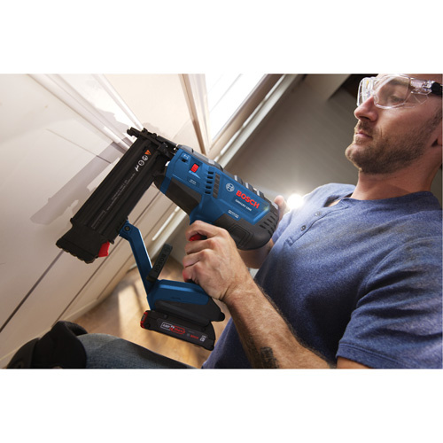 Robert Bosch GNH18V-18MB12 Brushless 18-Gauge Brad Nailer Kit with Standard Power Battery, 18 V, Lithium-Ion - (Each)