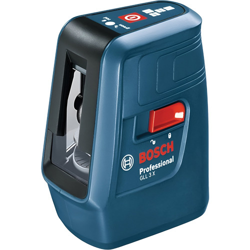 Robert Bosch GLL 3-15 Self-Leveling Three-Line Laser - (Each)