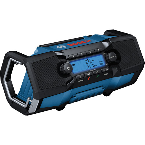 Robert Bosch GPB18V-2CN Compact Jobsite Radio with Bluetooth® 5.0, Lithium-Ion, 18 V - (Each)