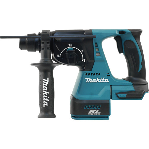 Makita DHR242Z SDS-PLUS LXT Brushless Rotary Hammer SDS-PLUS (Tool Only), 15/16", 0-4700 BPM, 0-950 RPM, 1.8 ft.-lbs. - (Each)