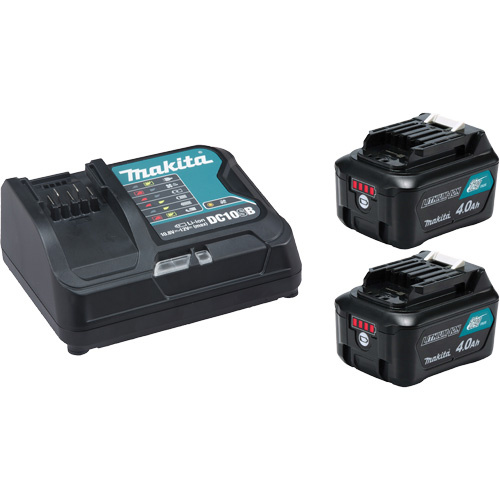 Makita 191L73-7 CXT Rapid Charger Starter Kit with (2) 4 Ah Batteries, 12 V, Lithium-Ion - (Each)