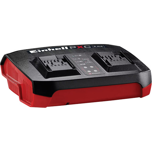 Einhell 4512090 PXC Dual Port Charger, 18 V, Lithium-Ion - (Each)