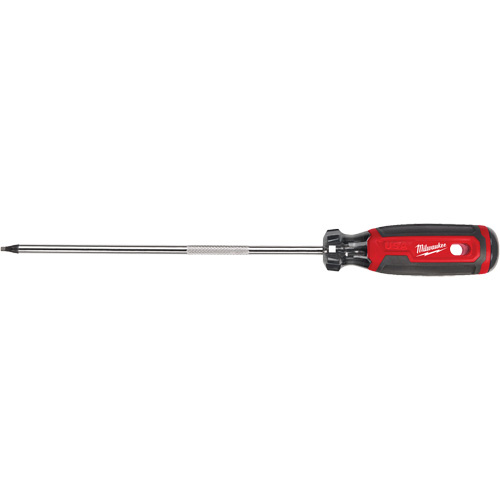 Milwaukee MT220 Square Screwdriver, #2 Tip, 12-7/10" L, Cushion Grip Handle - (Each)