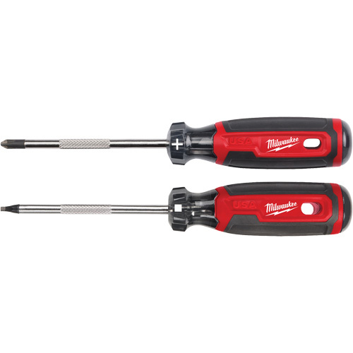 Milwaukee MT200-2A Cushion Grip Screwdriver Set, 2 Pcs. - (Each)