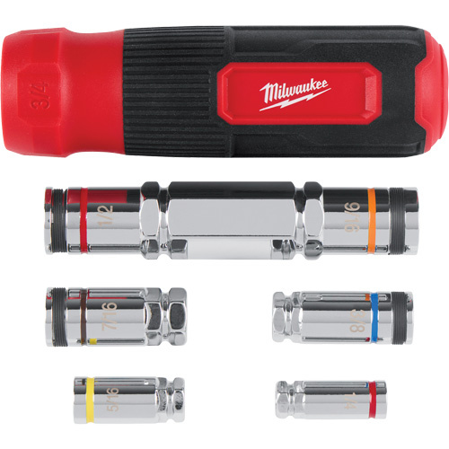 Milwaukee 48-22-2923 7-in-1 HOLLOWCORE Multi-Nut Driver, 9-9/100" L, Magnetic - (Each)