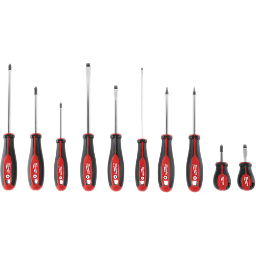 Milwaukee 48-22-2710 Screwdriver Kit, 10 - (Each)