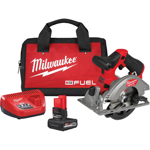 Milwaukee 2521-21HO M12 FUEL Circular Saw Kit, 5-3/8", 12 V - (Each)