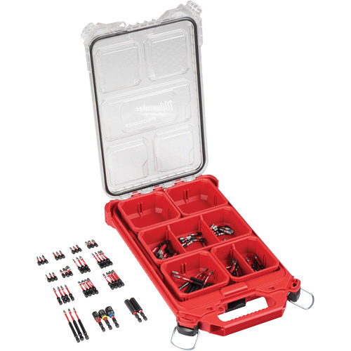 Milwaukee 48-32-5156 100-Piece PACKOUT SHOCKWAVE Impact-Duty Driver Bit  Set - (Each)