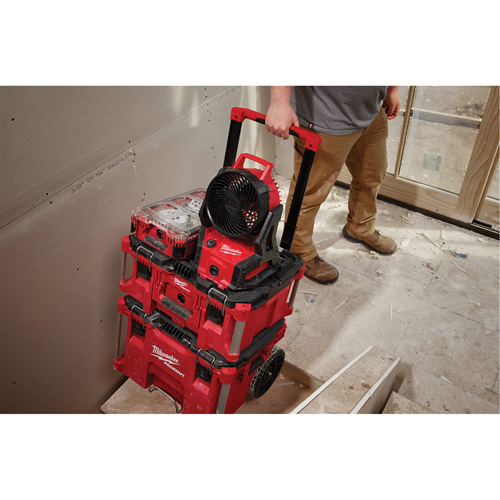 Milwaukee 0818-20 M18 Brushless Fan with PACKOUT Compatibility, Variable Speed, 7" Diameter - (Each)