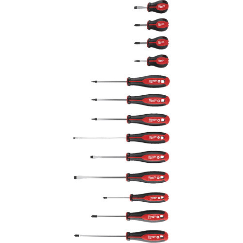 Milwaukee 48-22-2713 Tri-Lobe Screwdriver Kit, 13 Pcs., Magnetic - (Each)
