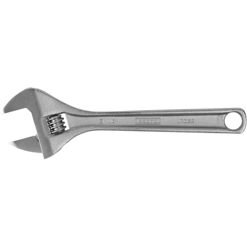 Proto J708B Adjustable Wrench, 8" L, 1-7/32" Max Width, Chrome - (Each)