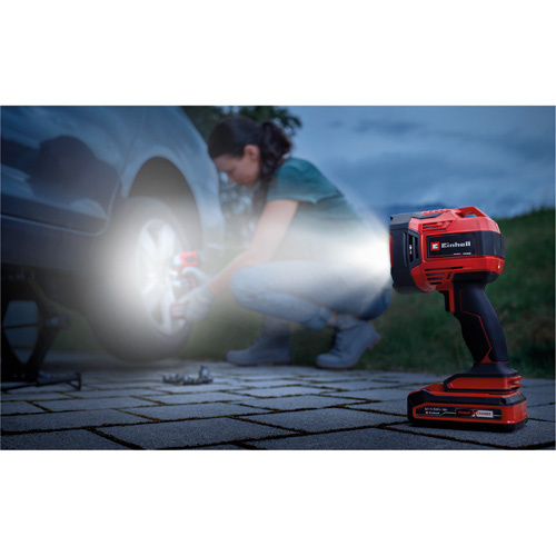 Einhell 4514146 18V Cordless LED Spotlight (Tool Only), LED, 2500 Lumens, Rechargeable Batteries - (Each)